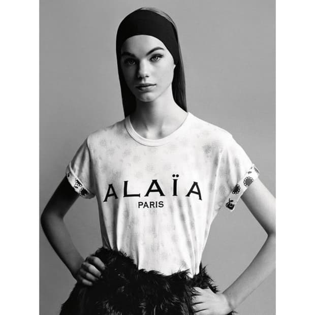 ALAIA 꼬르소꼬모 플라워 티셔츠