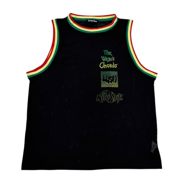 더뤡코즈 메쉬 슬리브리스 베스트 나시 블랙 2