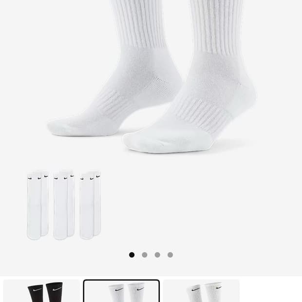 나이키 에브리데이 쿠션 트레이닝 크루 삭스 L