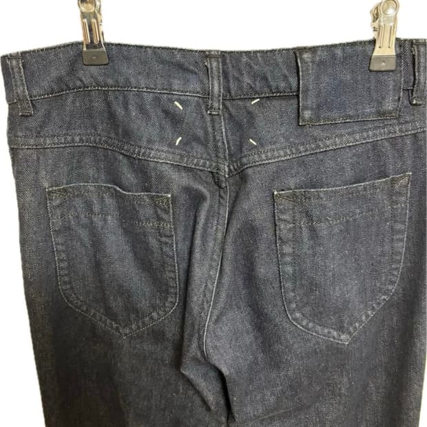 마르지엘라 본인기 09SS 4스티치 레귤러핏 데님팬츠