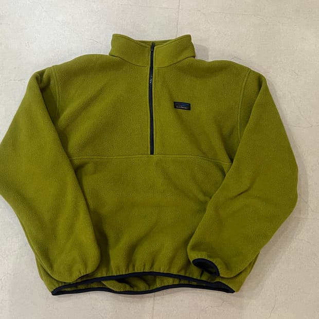 빈티지 엘엘빈 풀오버 그린 XL 판매 합니다