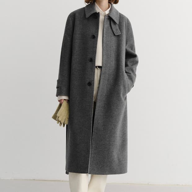 던스트 25fw신상 유니섹스 벨티드 캐시미어 맥 발마칸 코트