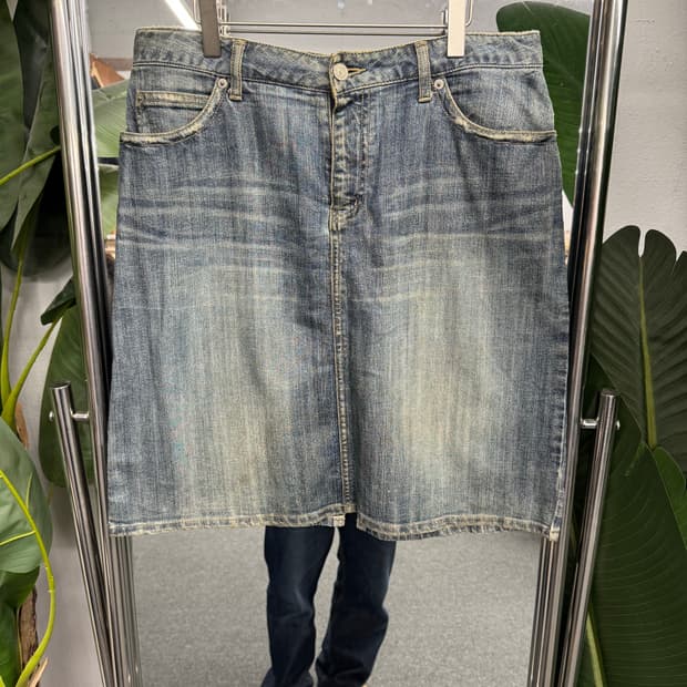 japanese vintage 데님 미니스커트