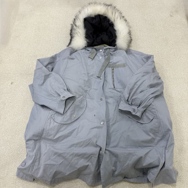 [M/실측확인] 탑유너 빈티지 폴리 빅사이즈 셔츠패딩  0106T1