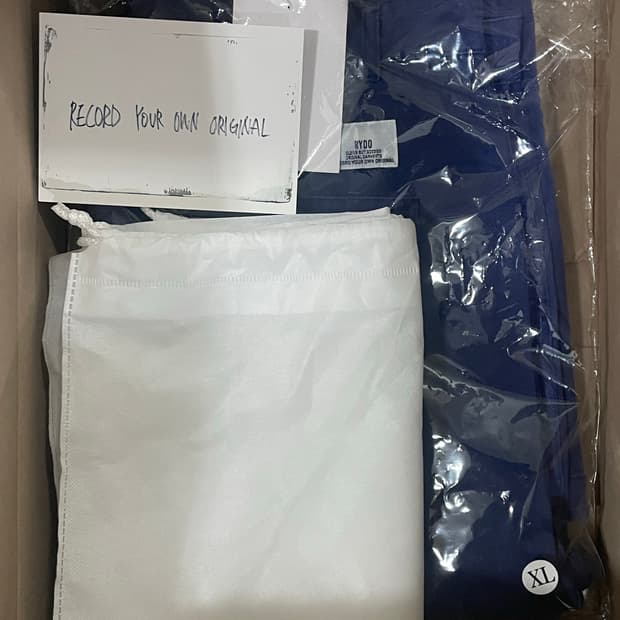 [새상품] ryoo 페인터 팬츠 xl 사이즈