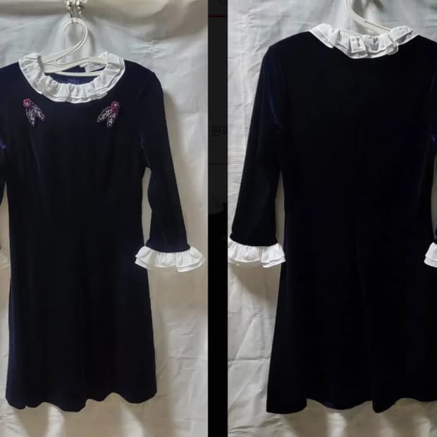 산드로 KATE 벨벳 미니원피스 1사이즈 44