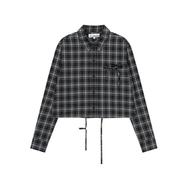 뚜오미오 체크 셔츠