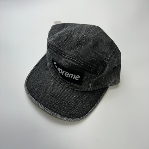 SUPREME 24SS Coated Denim 슈프림 데님 캠프캡