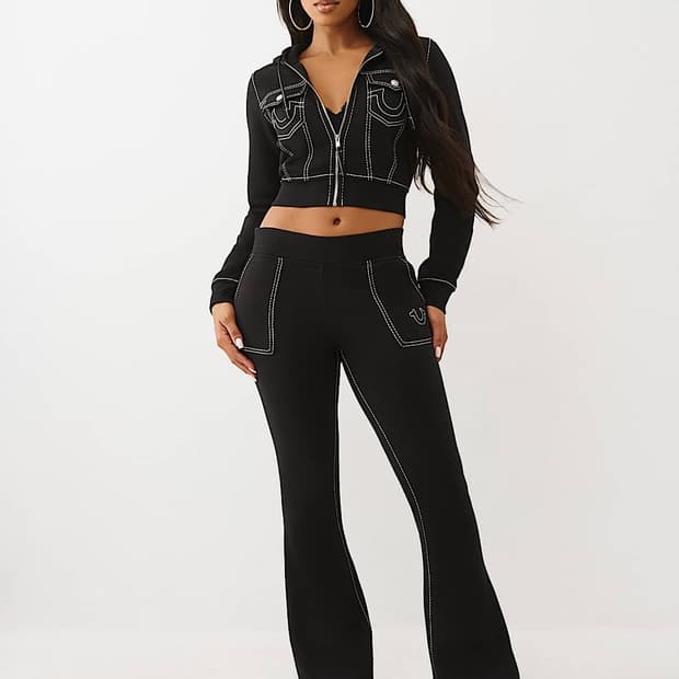 [새제품] 트루 릴리젼 Big T 스웻 셋업