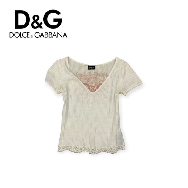 00s D&G 돌체앤가바나 브이넥
