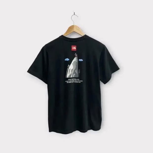 노스페이스 로고 그래픽 반팔티 95