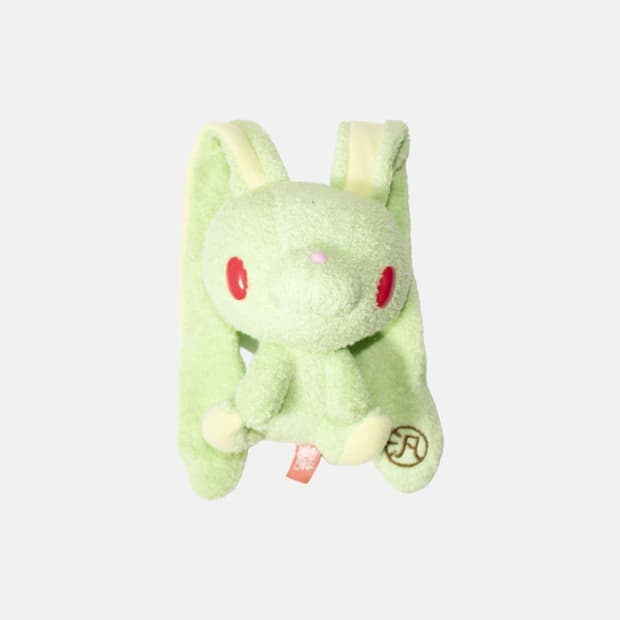 글루미베어 범용토끼 마스코트 키링 인형 초록
