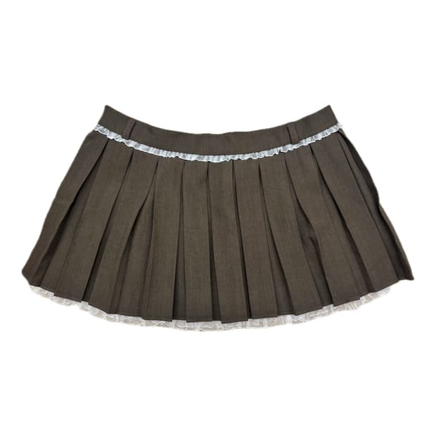 드라이로즈 피아노 스커트 브라운 M 판매