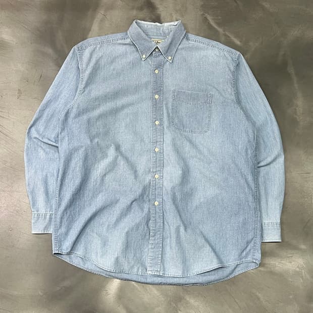  엘엘빈 워크 데님 셔츠 y14652