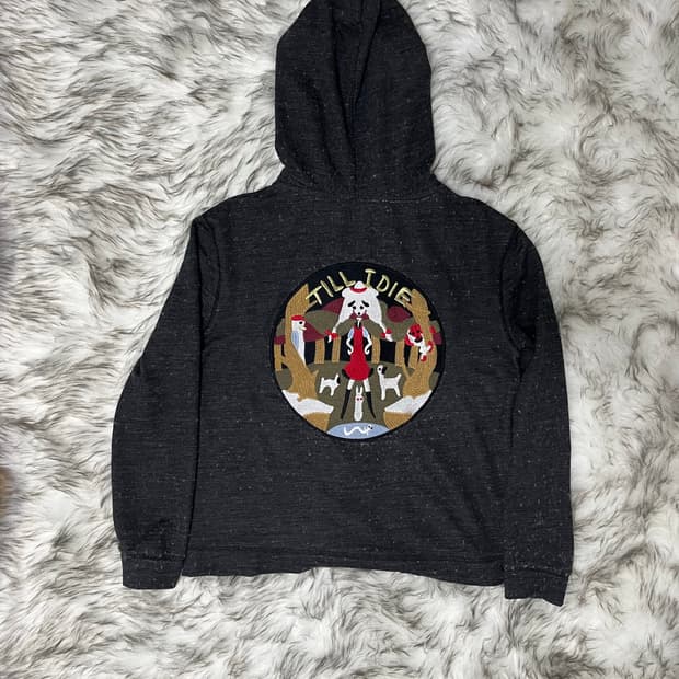 [S] Zadig & Voltaire TILL I DIE 백 패치 후디