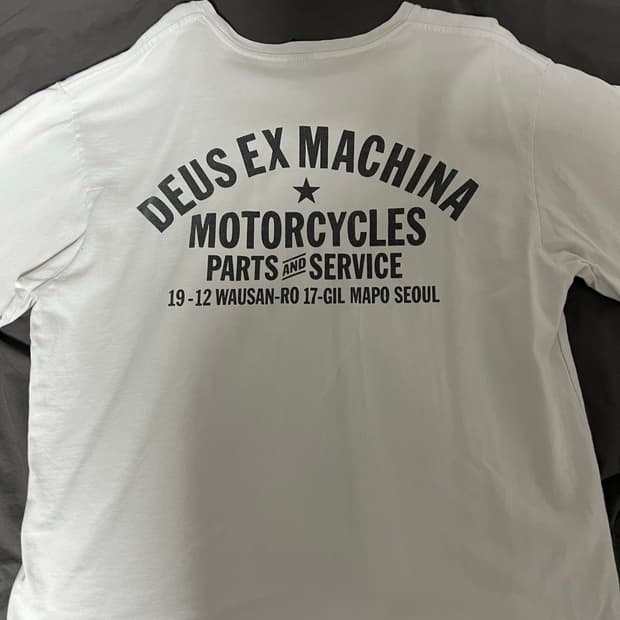 (L) 데우스 반팔 서울 화이트