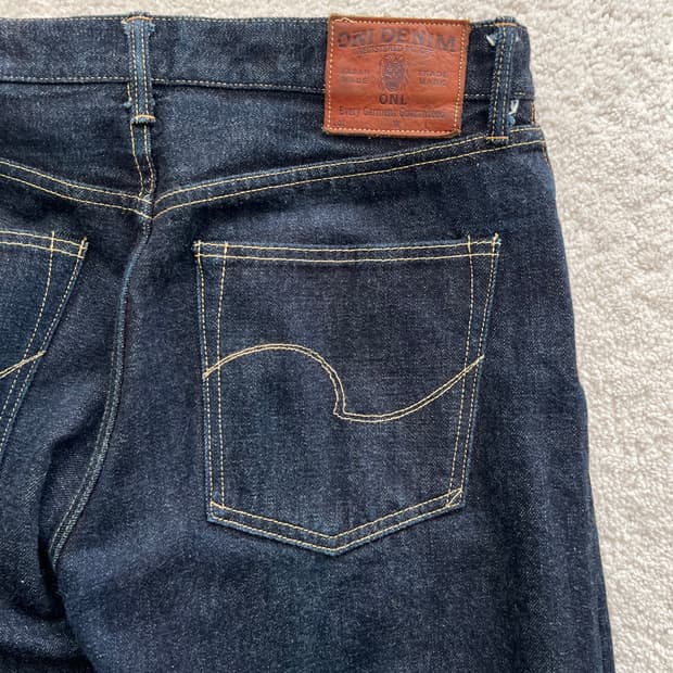 오니 데님 288 셀비지