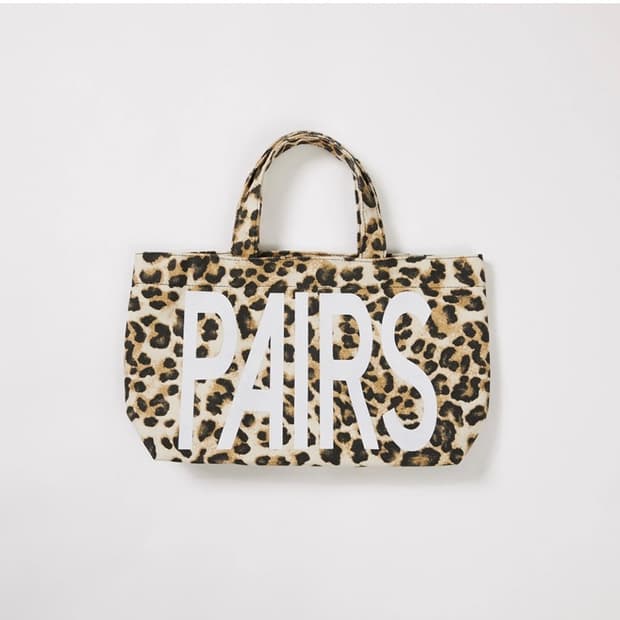 PAIRS MINI TOTE BAG LEOPARD