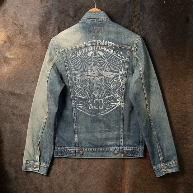 [S] 90s~ 리바이스 70500-0433 썬페이드 데님 트러커 자켓 