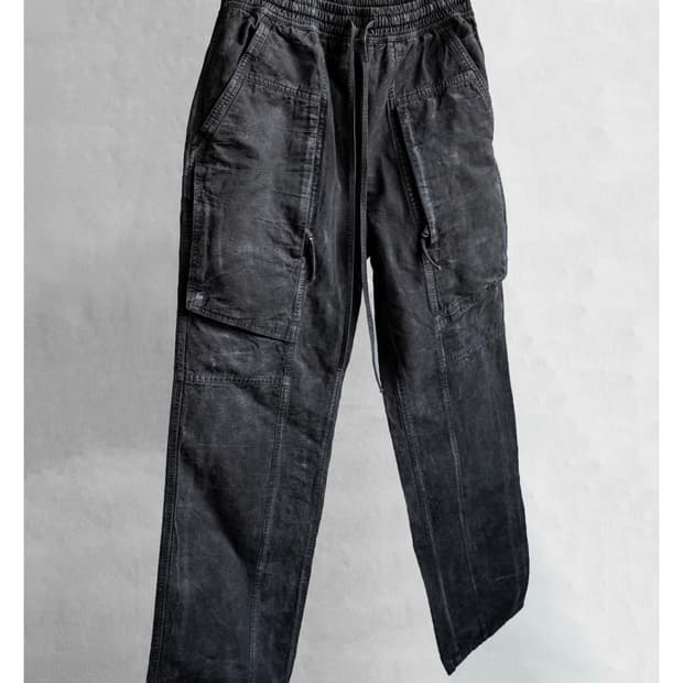 블랙멀 fatigue drawstring pants / ink M사이즈