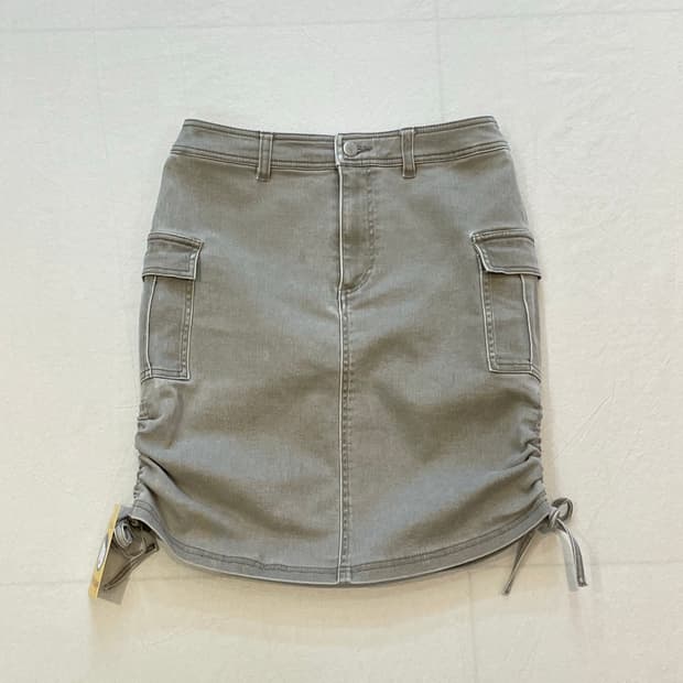 일본빈티지 셔링스커트 (M)
