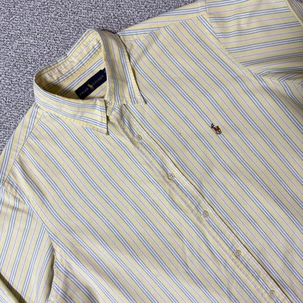 폴로 랄프로렌 스트라이프 셔츠 XL