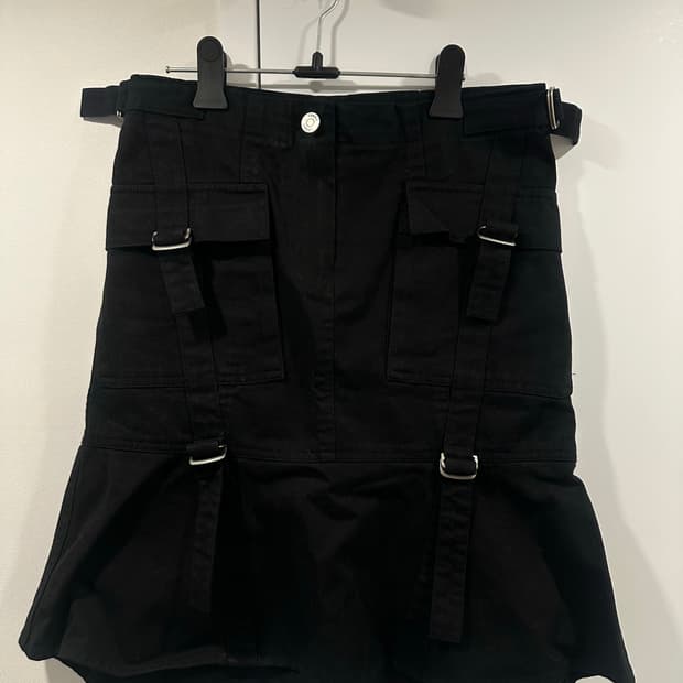 CERRIC 블랙 카고 스커트 1사이즈