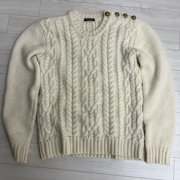 발망 올리비에 루스탱기 모헤어 나폴레옹 스웨터