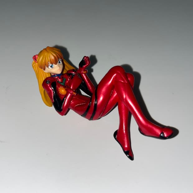 에반게리온 아스카 가챠 피규어 01