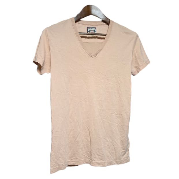 Diesel Vintage Cotton 브이넥 베이직 반팔 티