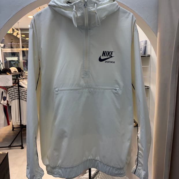 나이키 스몰로고 아노락 자켓
