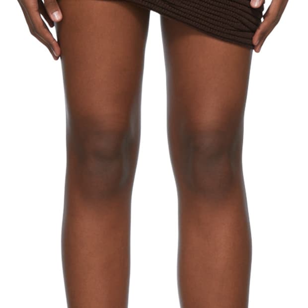 이사볼더 니트 스커트