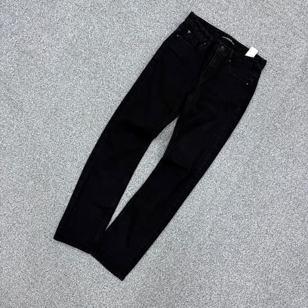 26 게스 여성 블랙 면바지 0729J2