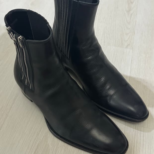 saint laurent/15fw 3zip up boots/42