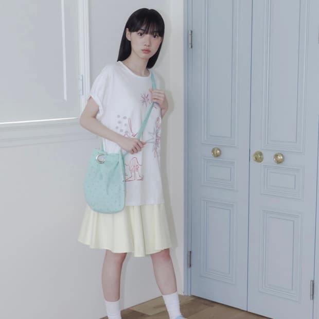 온스카 민트 투웨이 크로스백 숄더백