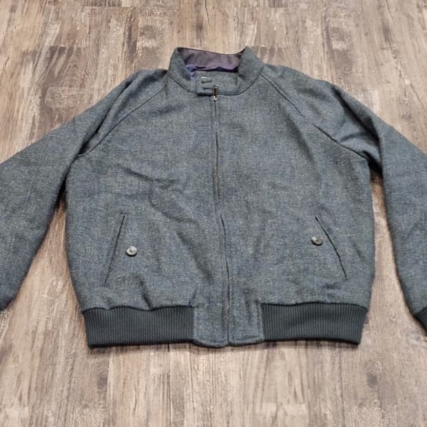 헤리스 트위드 피터 크리스찬 울 자켓