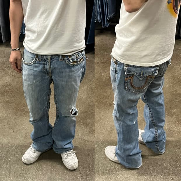 트루릴리젼 조이 레인보우 부츠컷 (33“)