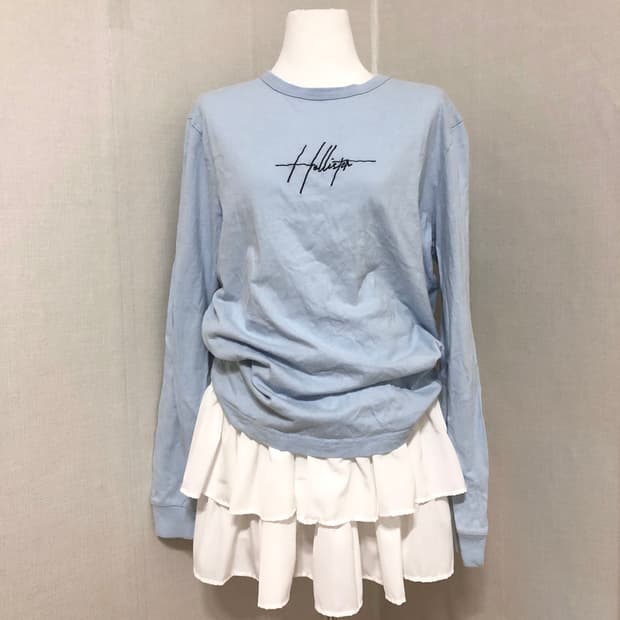 홀리스터 소다맛 롱슬리브 M