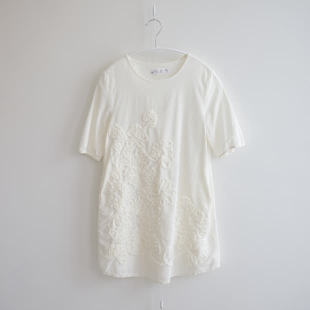 Ivory flower vintage t-shirts