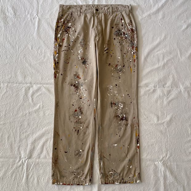 칼하트 페인팅 워크 팬츠