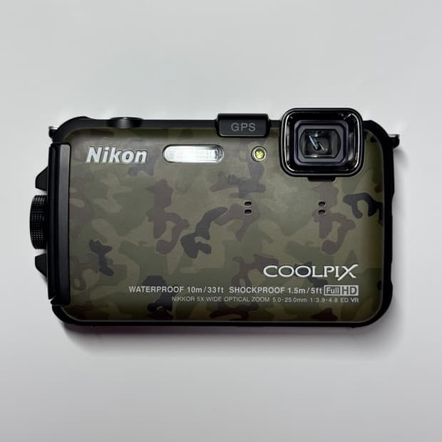 초극미품)니콘 쿨픽스 aw100 카모(풀박스)