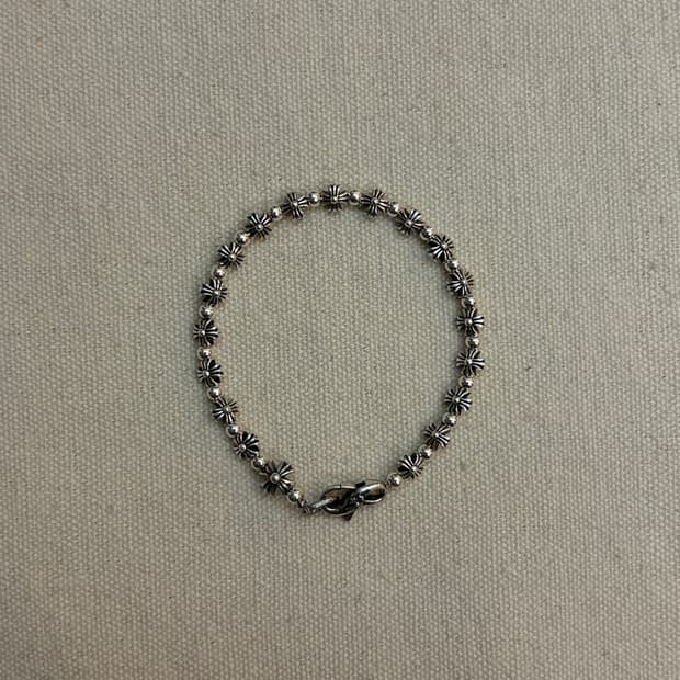Gothic Silver 925 Cross Bracelet