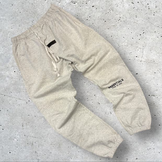 [XL] 에센셜 FOG 더 코어 기모 조거팬츠 그레이 C67