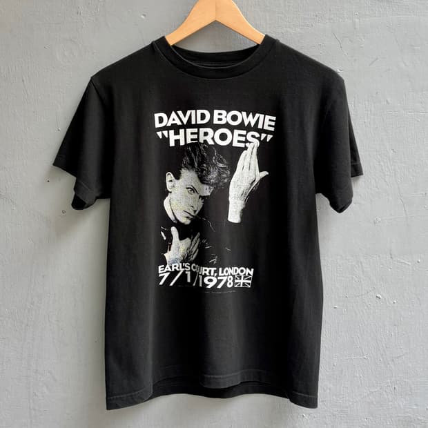 David Bowie 'Heroes' Official tee