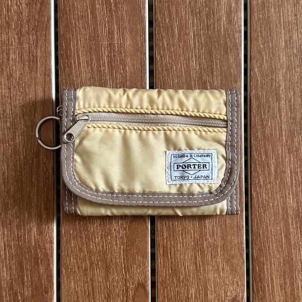 Porter tanker 3 fold wallet
