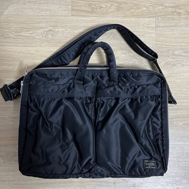 요시다 포터 탱커 2way 브리프케이스 블랙 622-67136