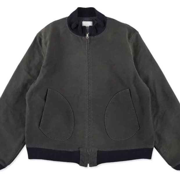 보우와우 BOWWOW DECK ZIP JACKET AGED덱자켓M 새제품