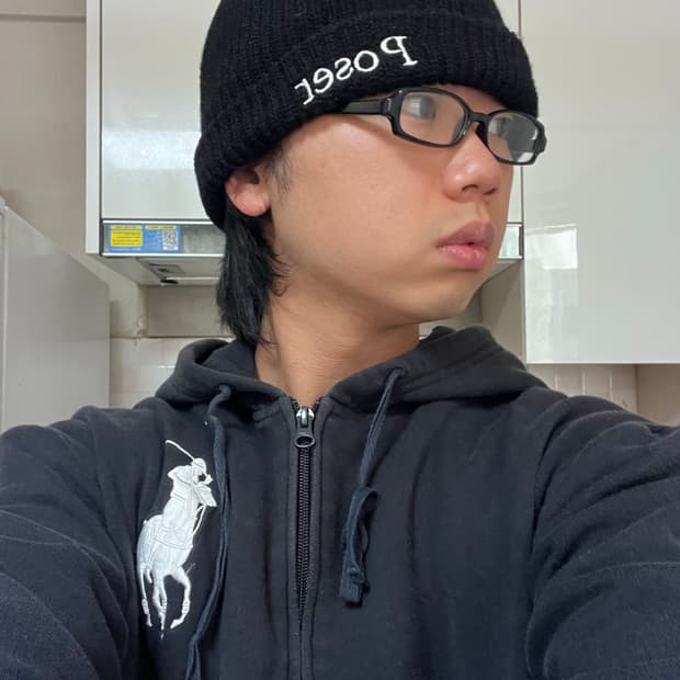 폴로 빅포니 후드집업 L +geek vintage뿔테안경 증정