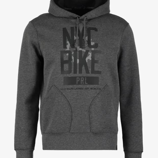 폴로 NYC 바이크  후드 티셔츠