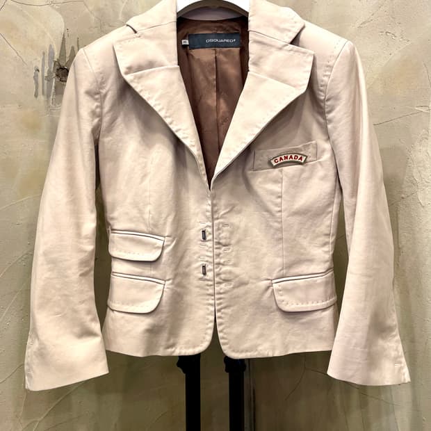 디스퀘어드2  크롭 자켓 55